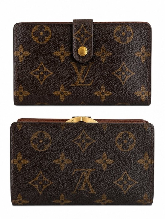 Louis Vuitton Handbags - Vintage Authentic Louis Vuitton Monogram Kisslock French Wallet